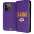 NBA Los Angeles Lakers Standard - Purple iPhone 15 Pro Folio Case